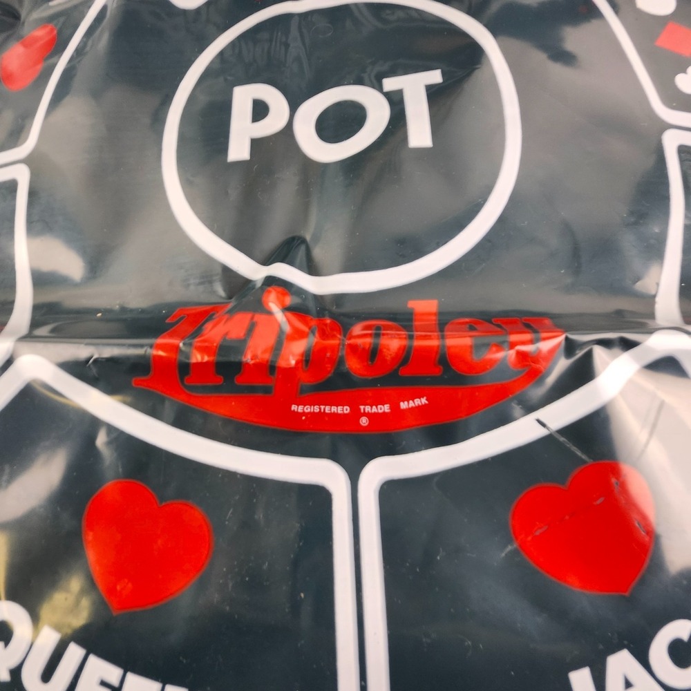 VINTAGE‎ Tripoley Mat Only COMPLETE Cadaco 1969 Michigan Rummy Poker No 111 - Picture 4 of 6